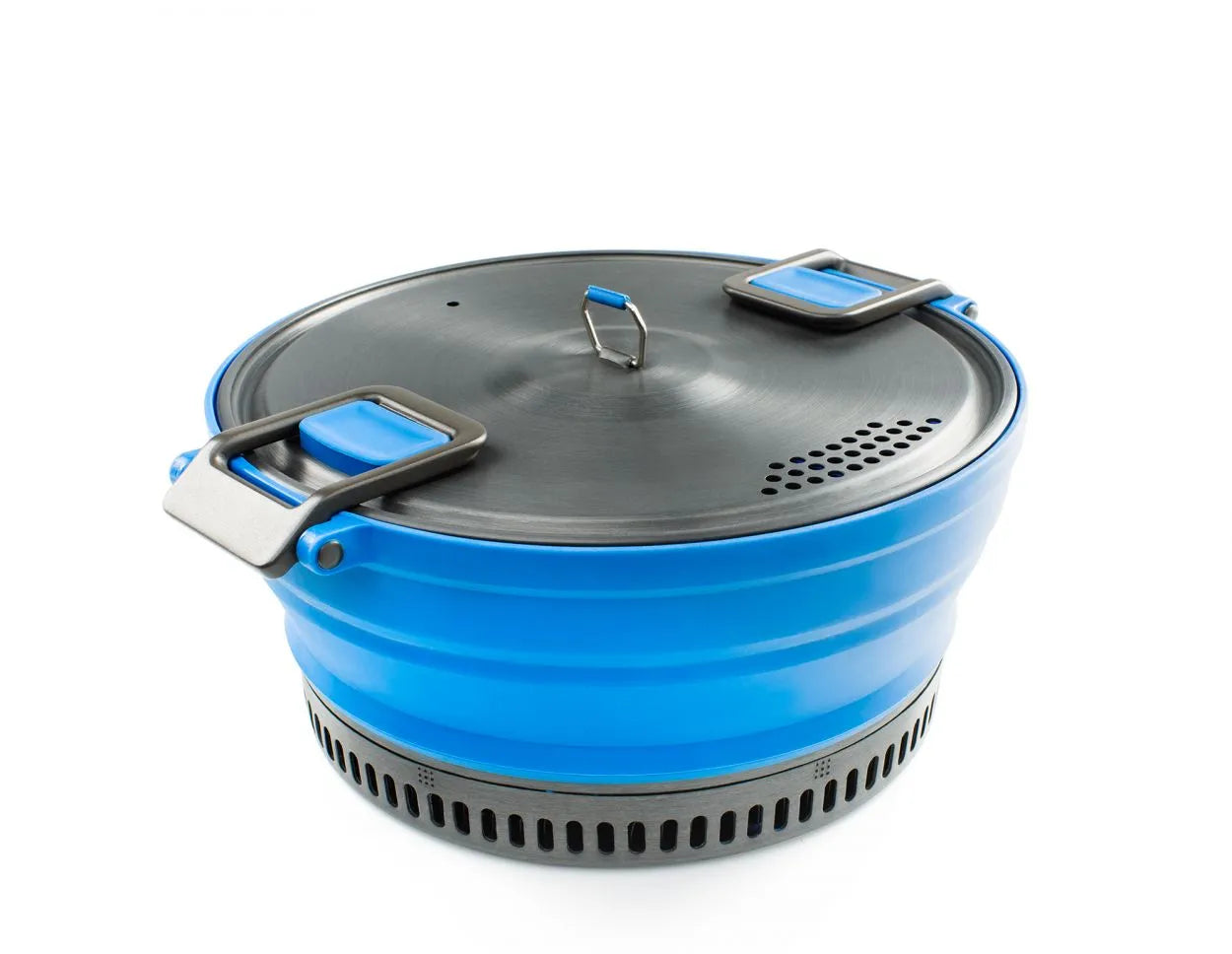 Escape HS 2 Liter Pot, Collapsible Camping Cook Pot - Blue