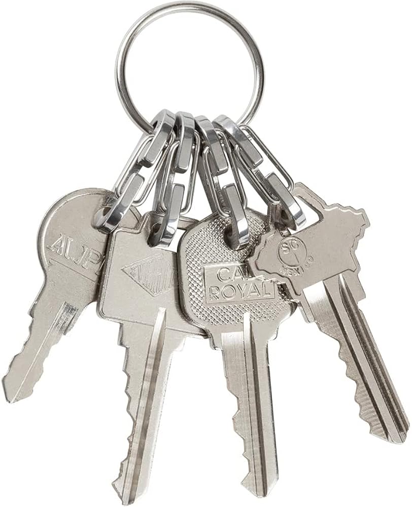 Keyring Steel - S-Biner - Stainless