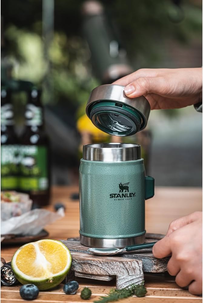 Classic Legendary Food Jar + Spork - Green