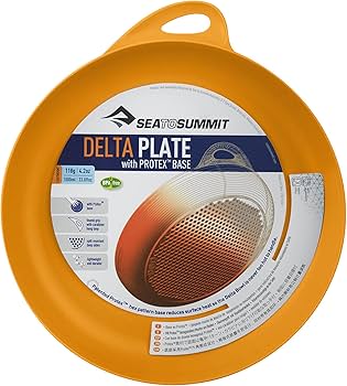 Delta Plate Orange