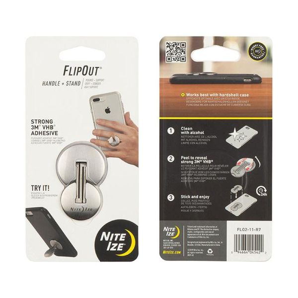 FlipOut® Handle + Stand - Stainless