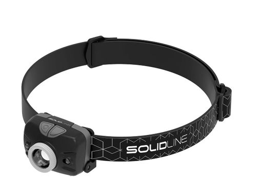Solidline SH3 Black Headlamp Blister