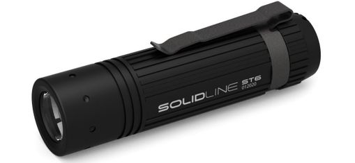 Solidline ST6 Black Flashlight Blister