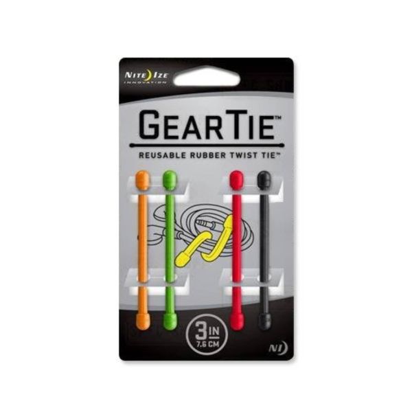 Gear Tie 3"" - Assorted Color