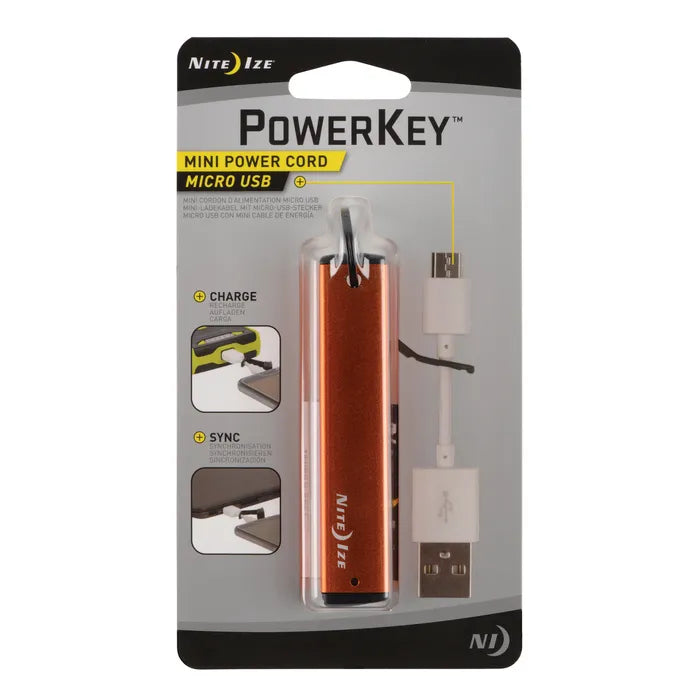 PowerKey Micro USB - Orange