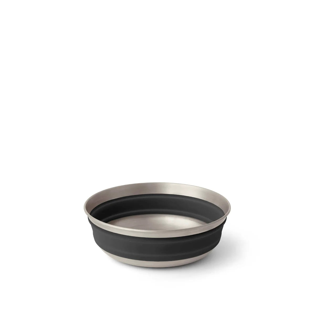 Detour Stainless Steel Collapsible Bowl L Beluga Black