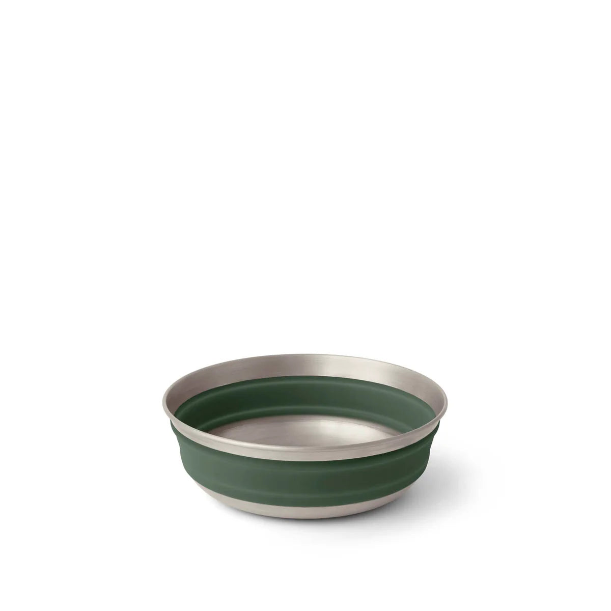 Detour Stainless Steel Collapsible Bowl L Green