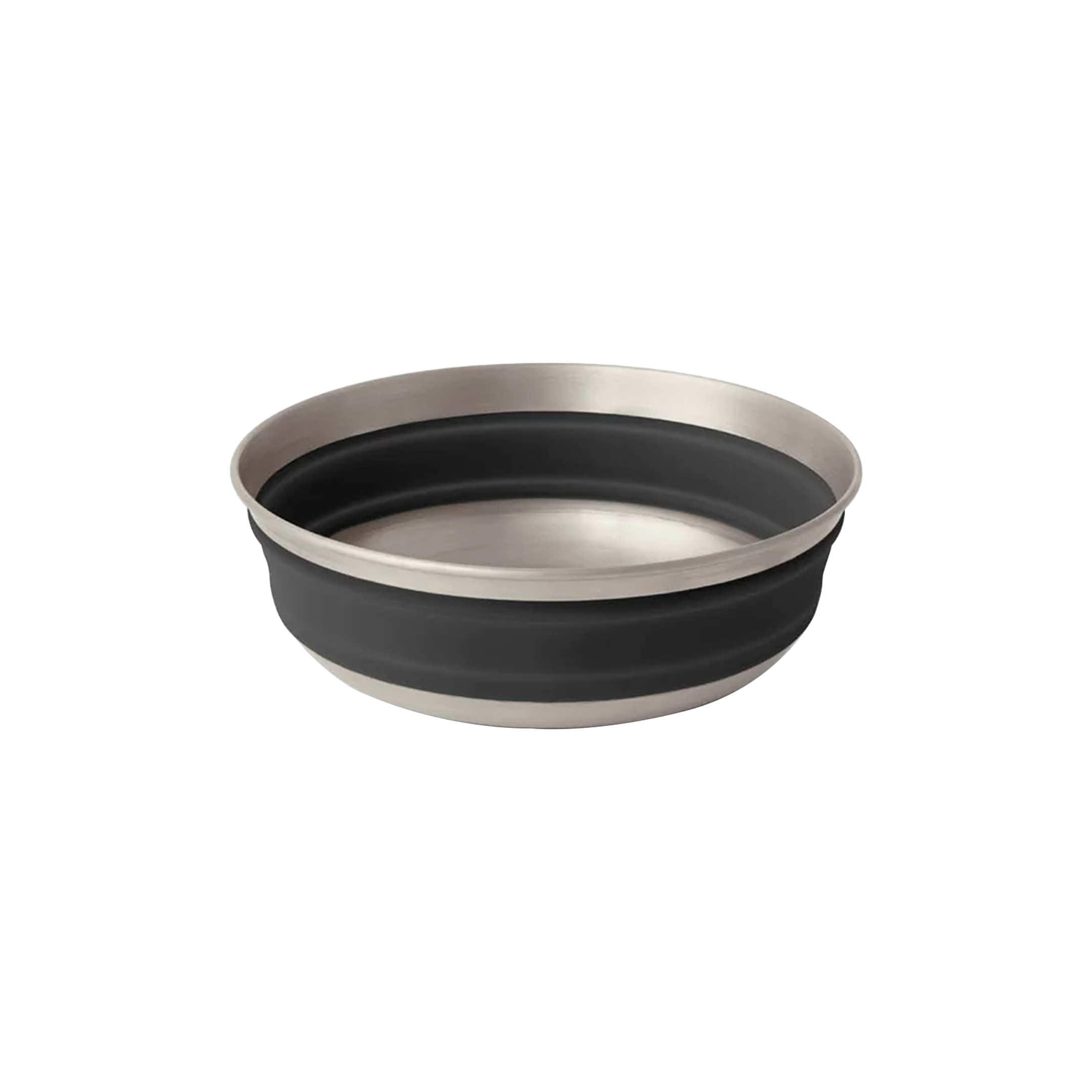 Detour Stainless Steel Collapsible Bowl L Beluga Black