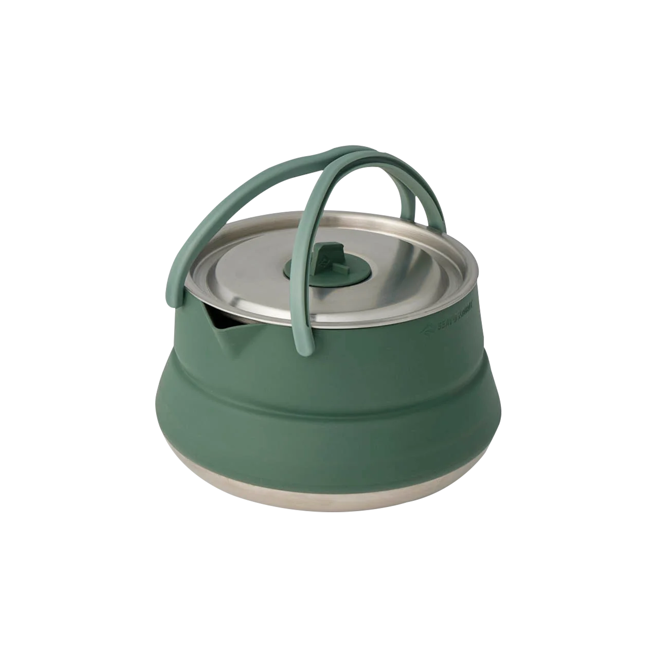 Detour Stainless Steel Collapsible Kettle 1.6L Laurel Wreath Green