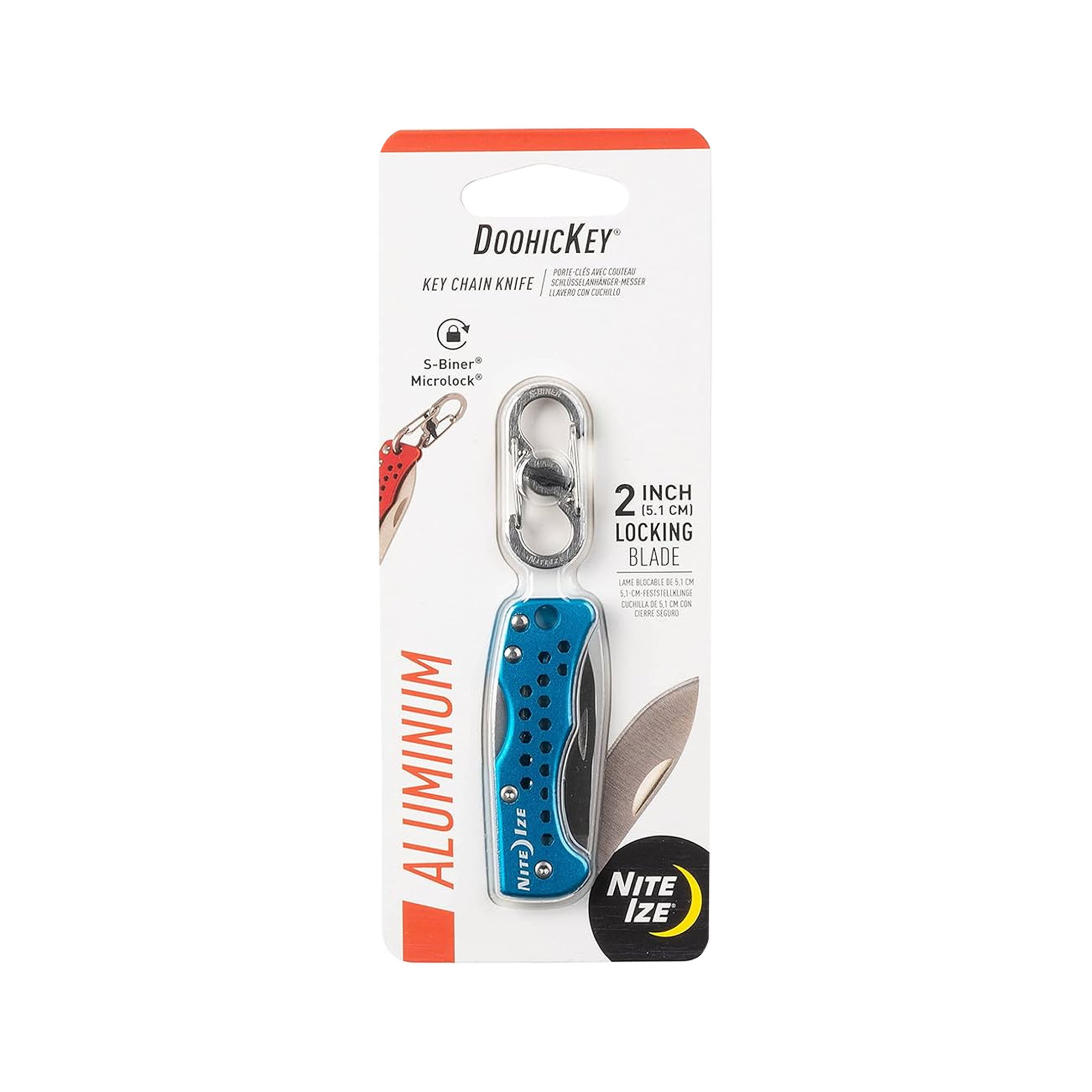 Doohickey® - Key Chain Knife - Blue