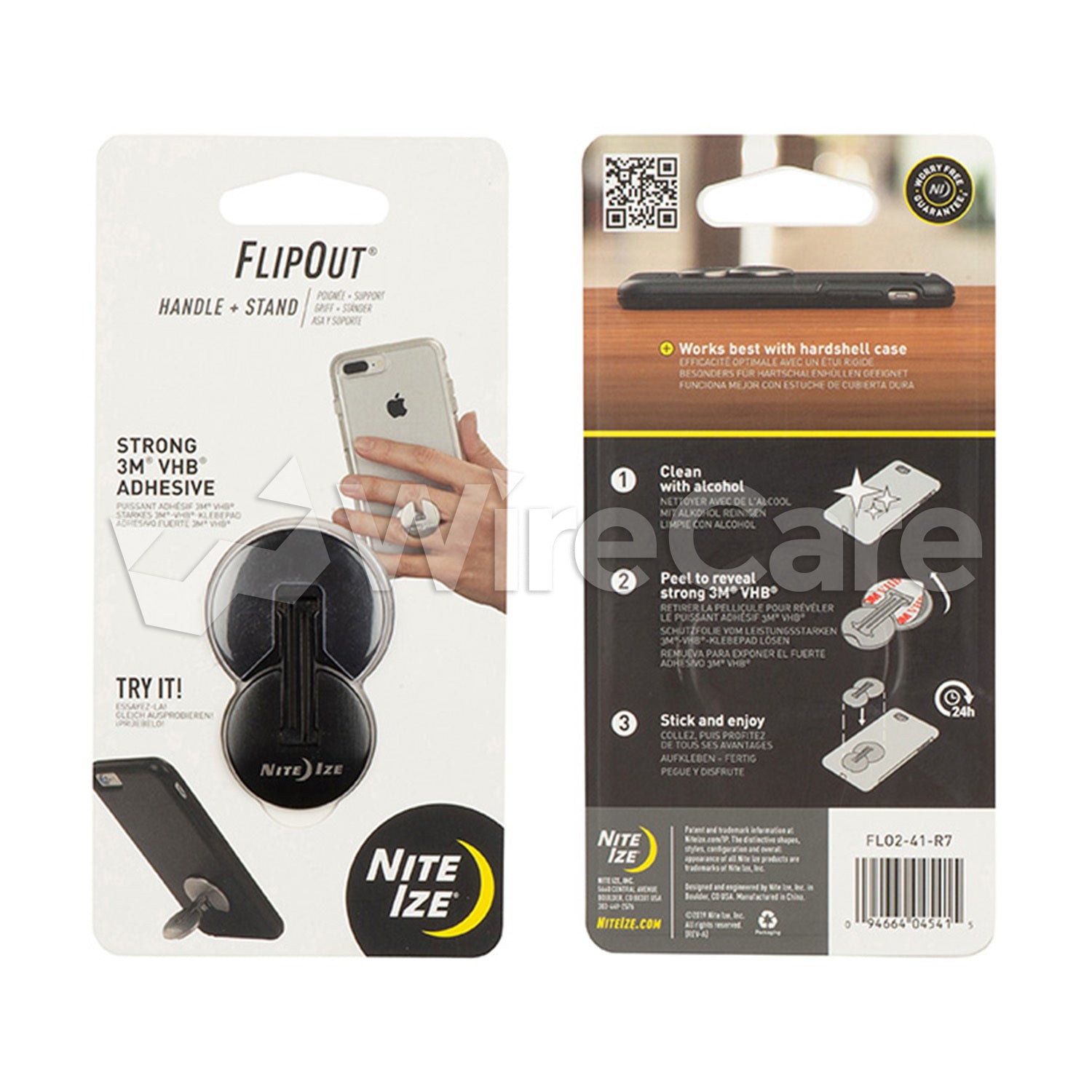 FlipOut® Handle + Stand - Black