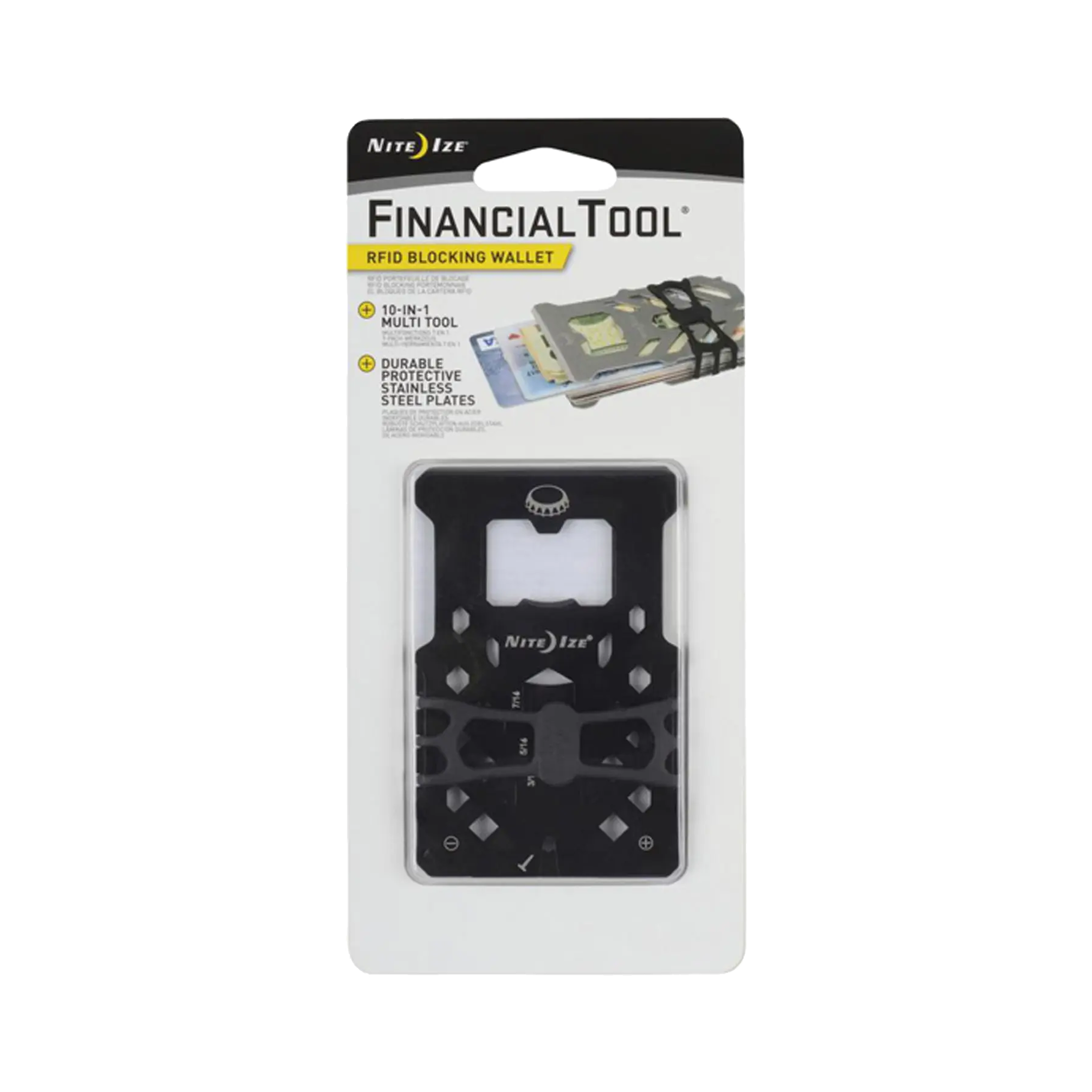 Financial Tool® RFID Blocking Wallet - Black