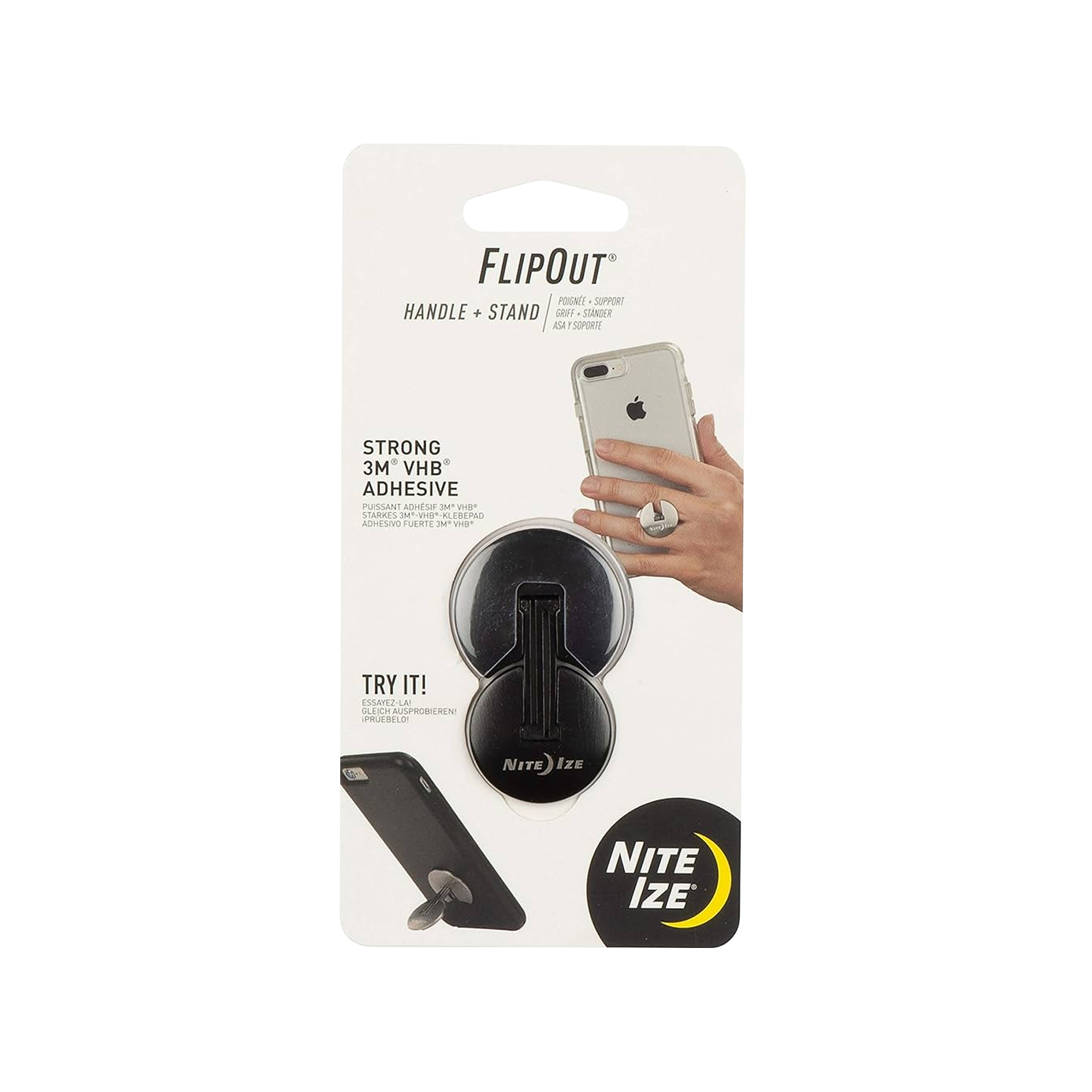 FlipOut® Handle + Stand - Black