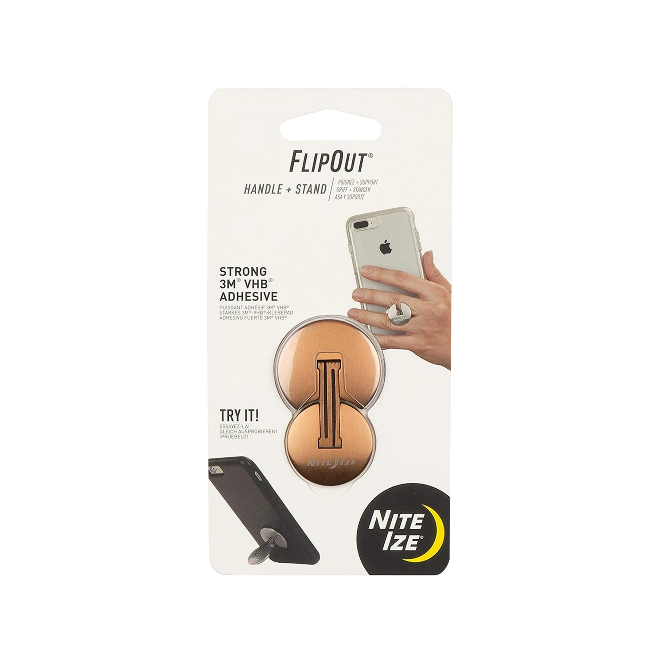 FlipOut® Handle + Stand - Bronze