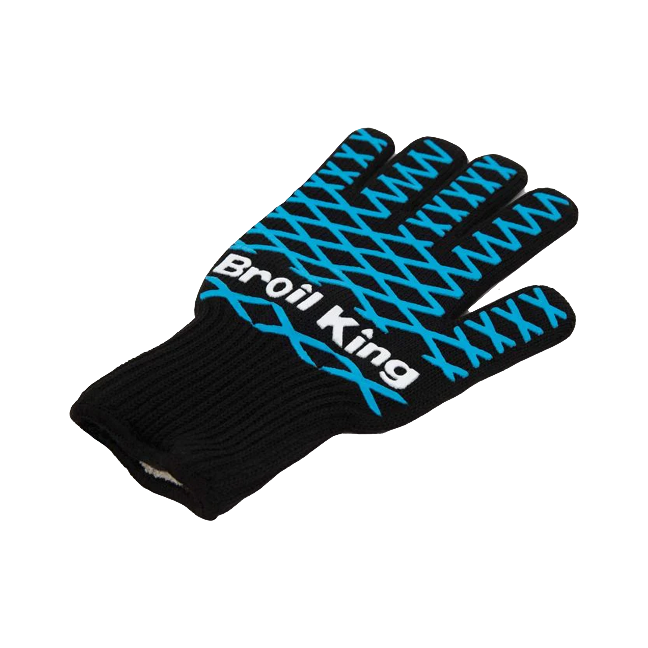 Glove - Black with Blue Accents