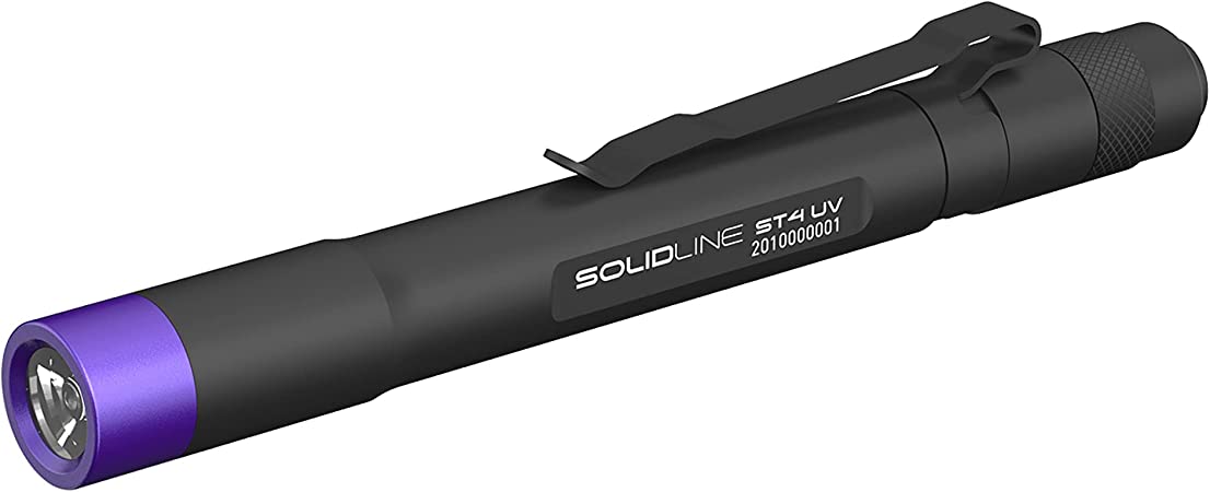 Solidline ST4 UV Black Flashlight Blister
