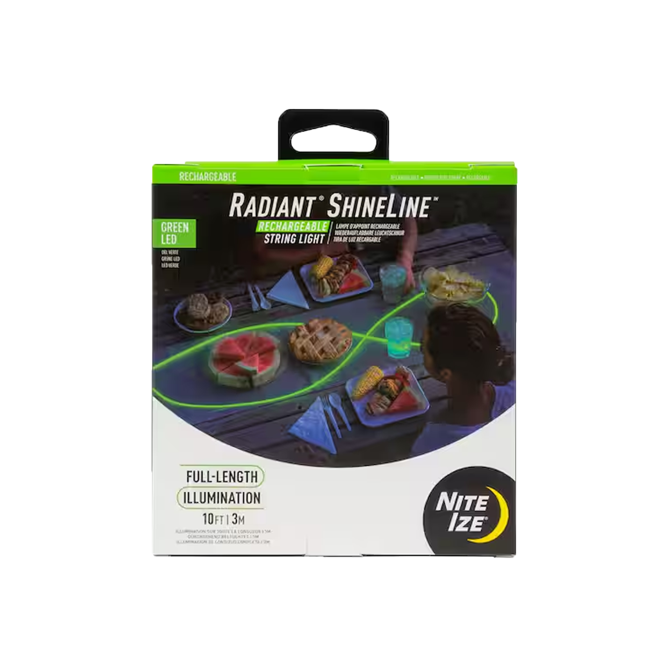 Rechargeable ShineLineTM - Lime/Green LED