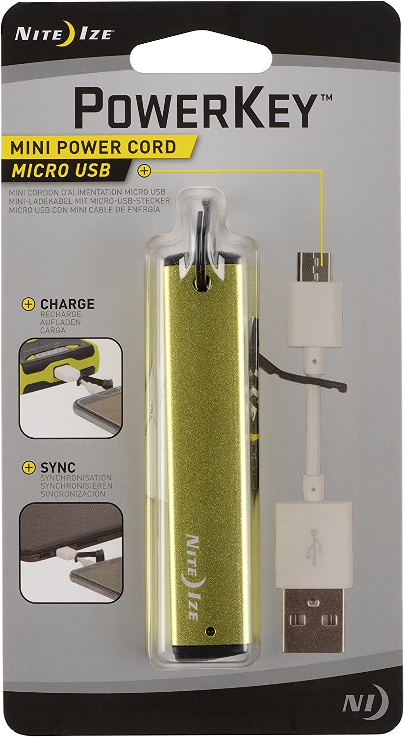 PowerKey Micro USB - Lime