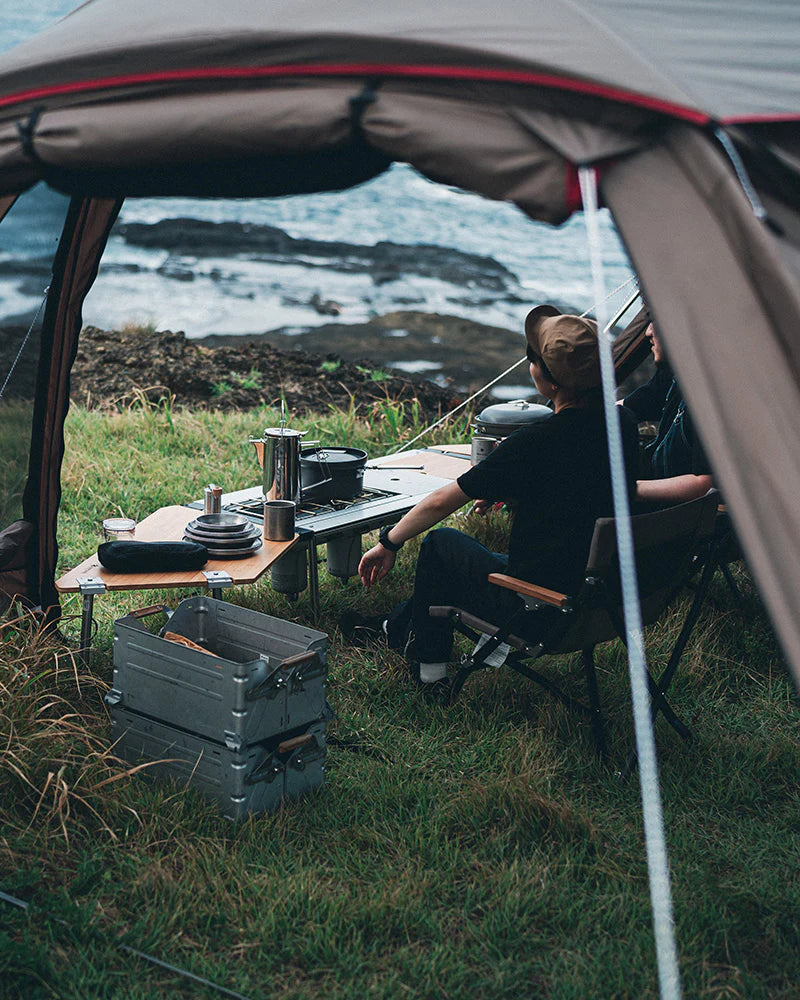 Bamboo IGT Table Left Open