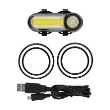 Radiant® 125 Rechargeable Bike Light - White