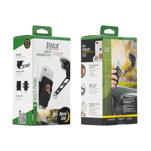 Steelie Squeeze Windshield Kit