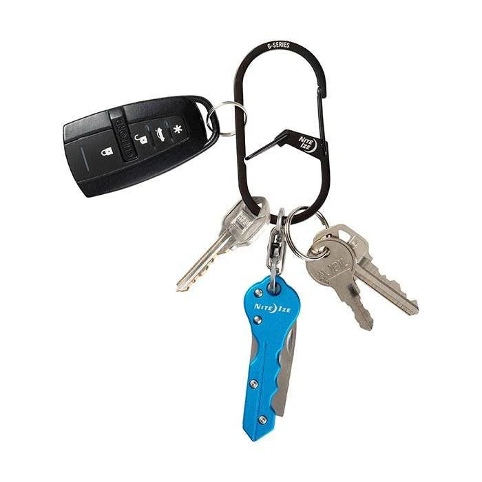 G-SeriesTM Dual Chamber Carabiner #2 - Black