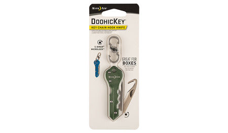 DoohicKey® - Key Chain Hook Knife - Green