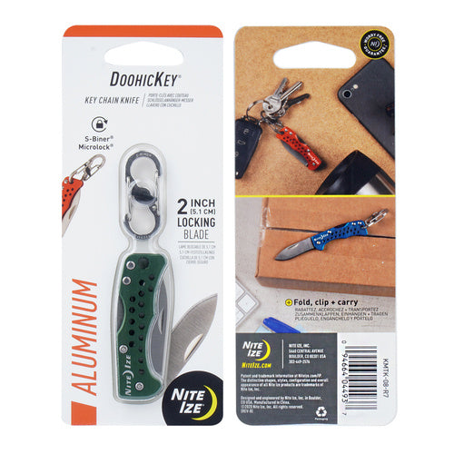 DoohicKey® - Key Chain Hook Knife - Olive