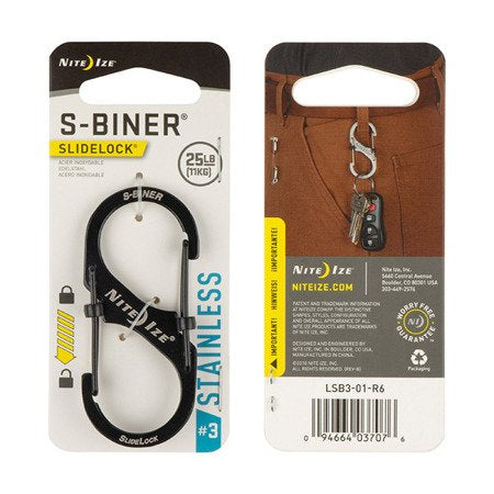 S-Biner Slidelock #3-Black