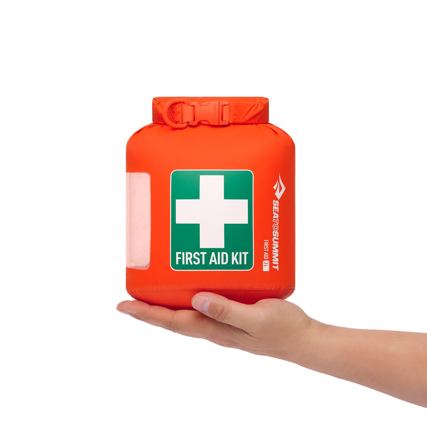 Lightweight Dry Bag First Aid 3L Spicy Orange