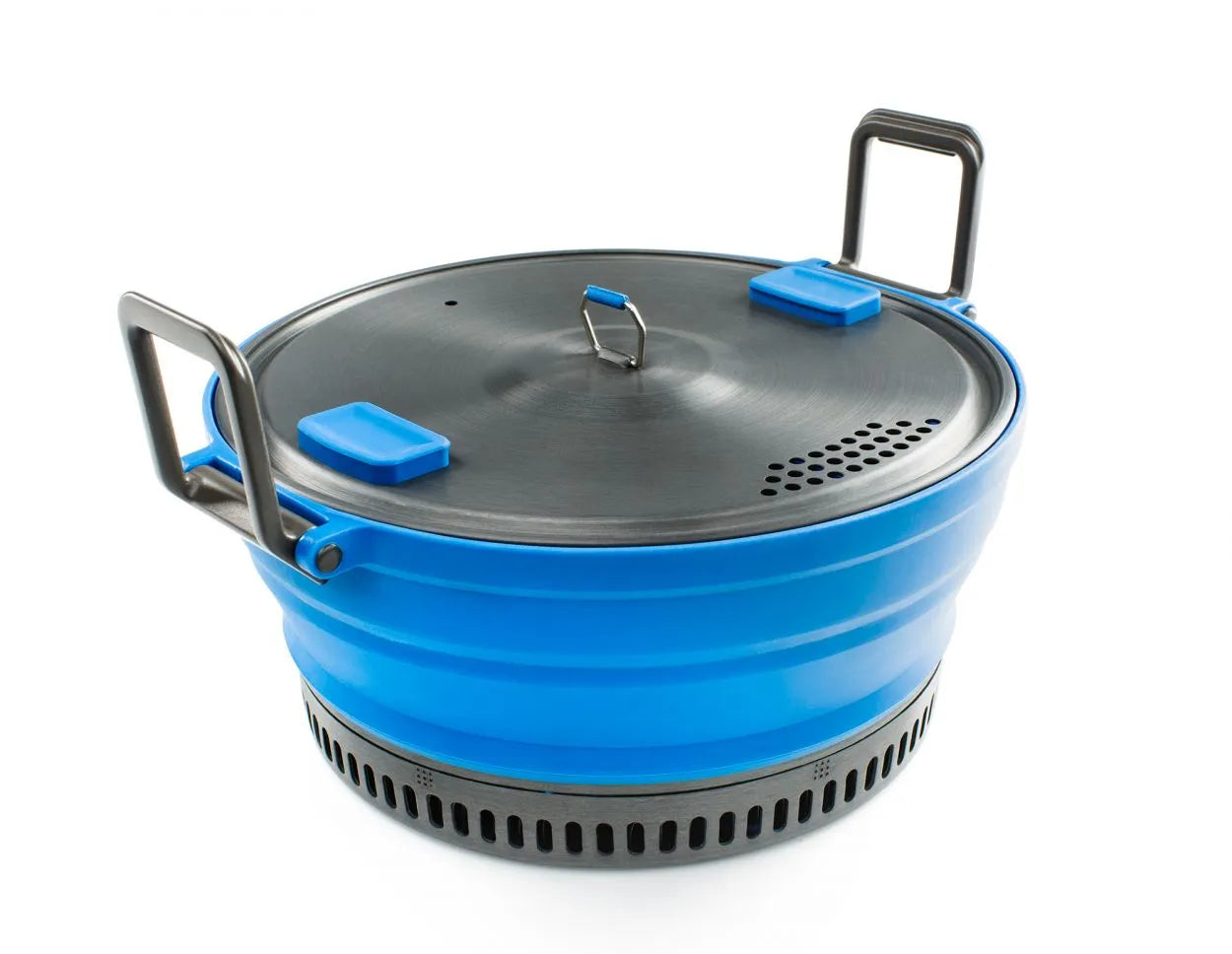 Escape HS 2 Liter Pot, Collapsible Camping Cook Pot - Blue