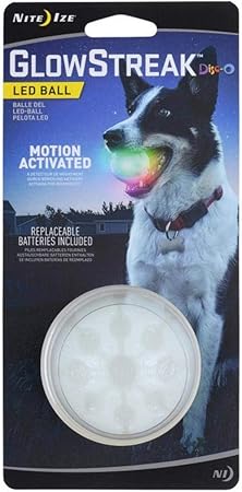 Pet Glowstreak LED BAll-Disc-O