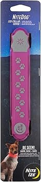 Pet NiteDawg® LED Collar Cover - Pink