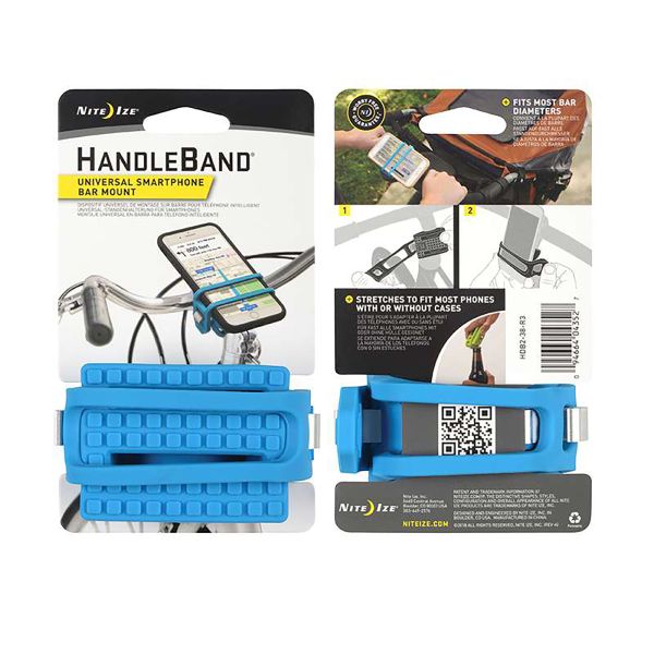 HandleBand® Universal Smartphone Bar Mount - Blue