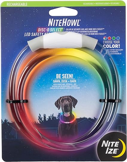 Pet Nitehowl® Led Safety Necklace - Disc-O SelectTM