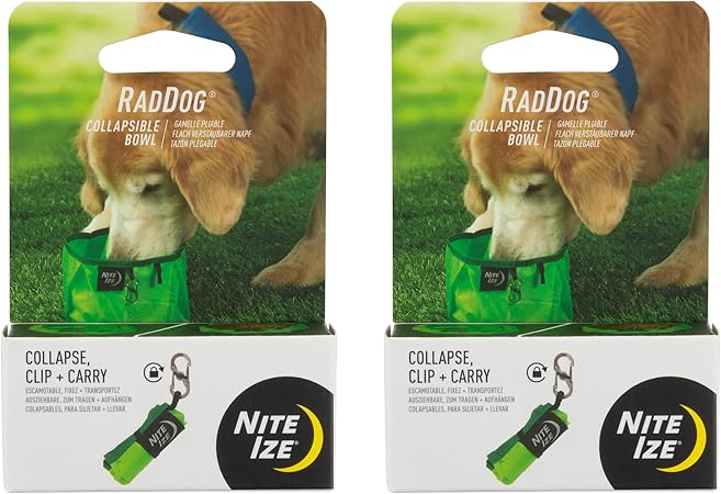 Pet RadDog Collapsible Bowl - Lime