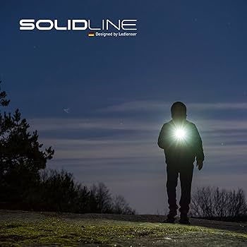 Solidline ST4 Black Flashlight Blister