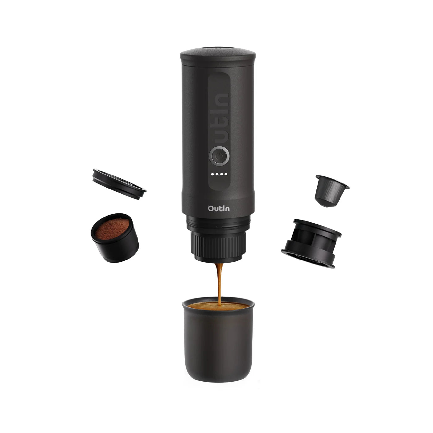 Nano Portable Espresso Machine - Forest Green