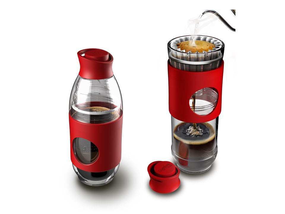 Cafflano Go-Brew - Red