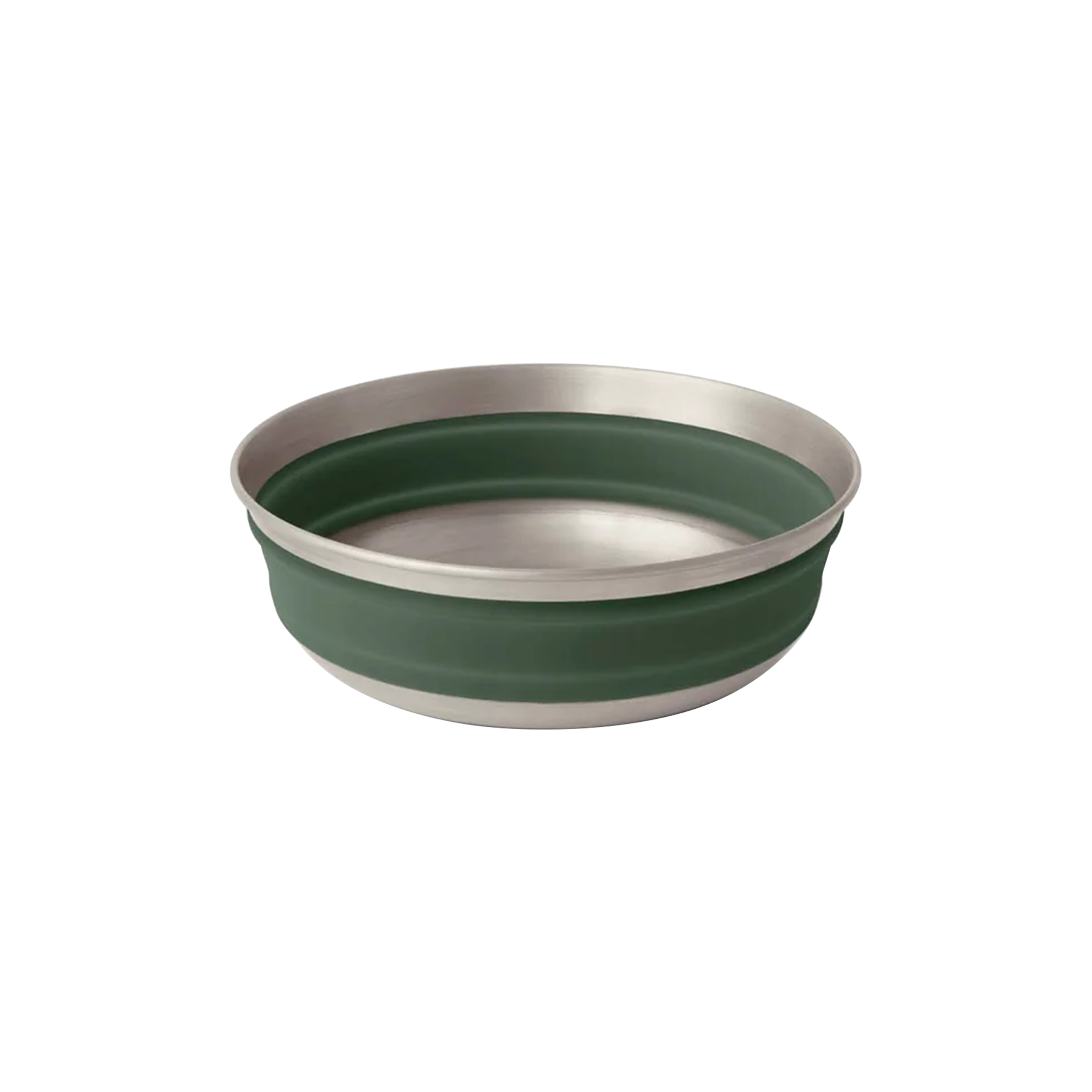 Detour Stainless Steel Collapsible Bowl L Green