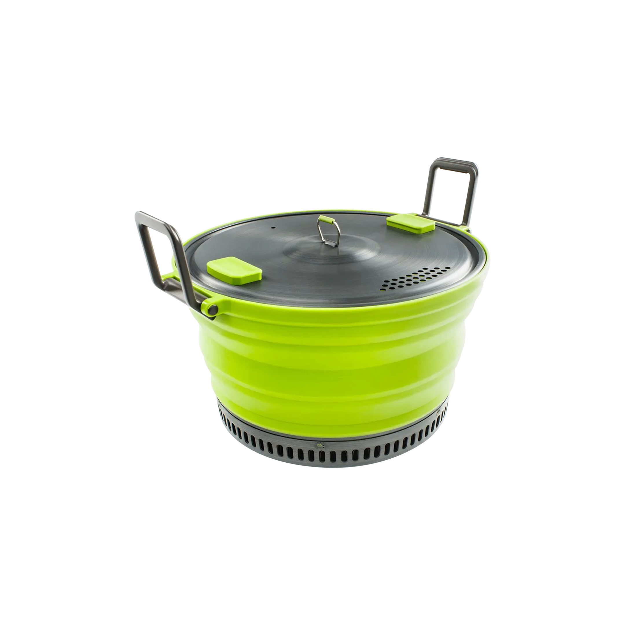 Escape HS 2 Liter Pot, Collapsible Camping Cook Pot - Green