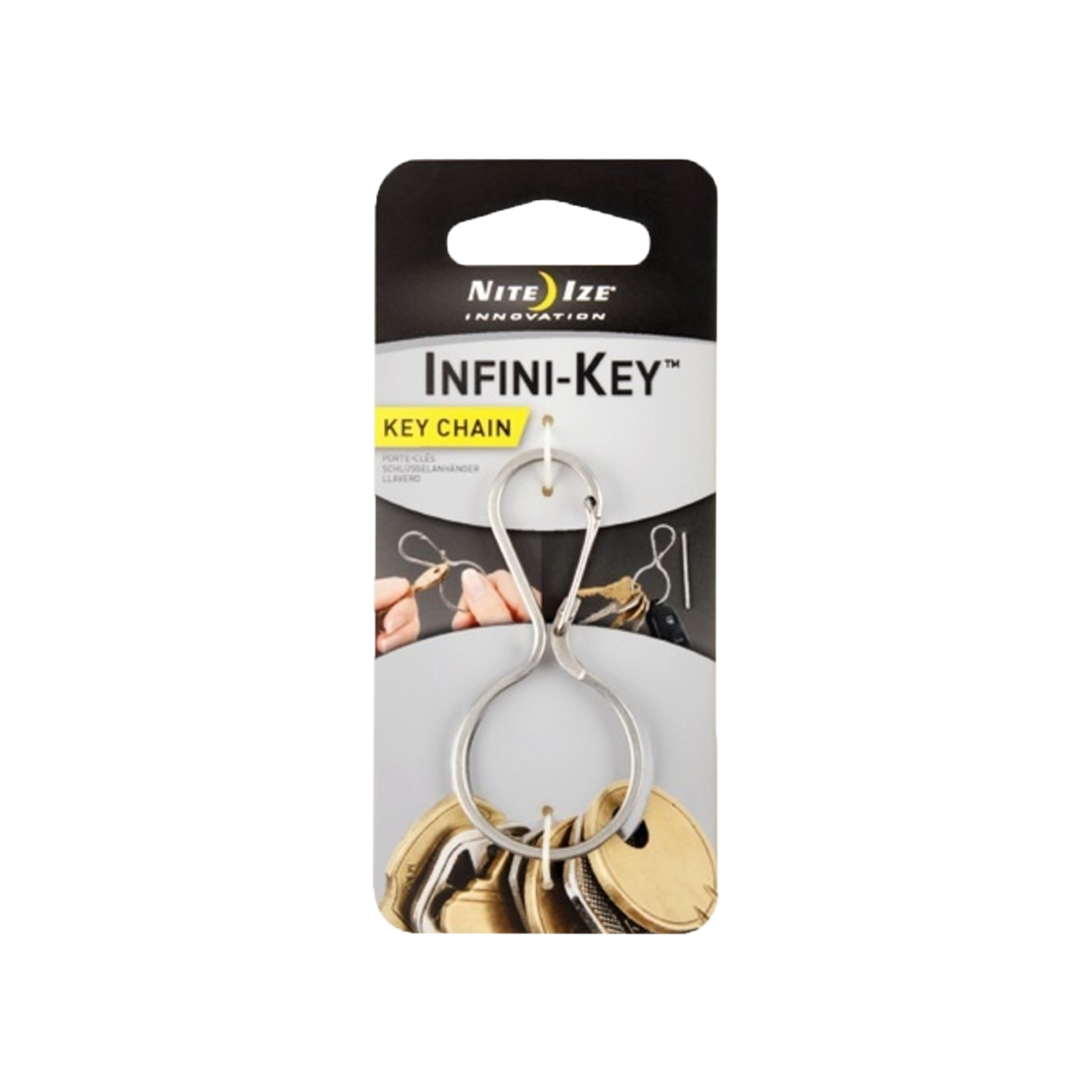 Infini-Key® Key Chain - Stainless