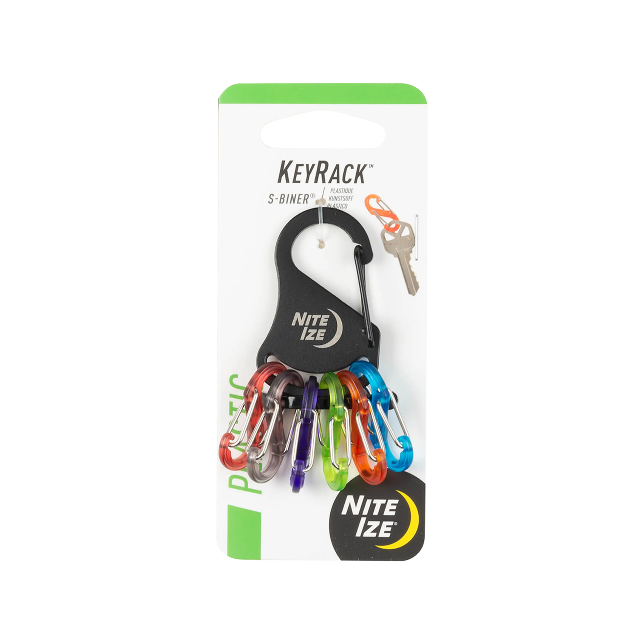 KeyRack SteelTM S-Biner® - Black