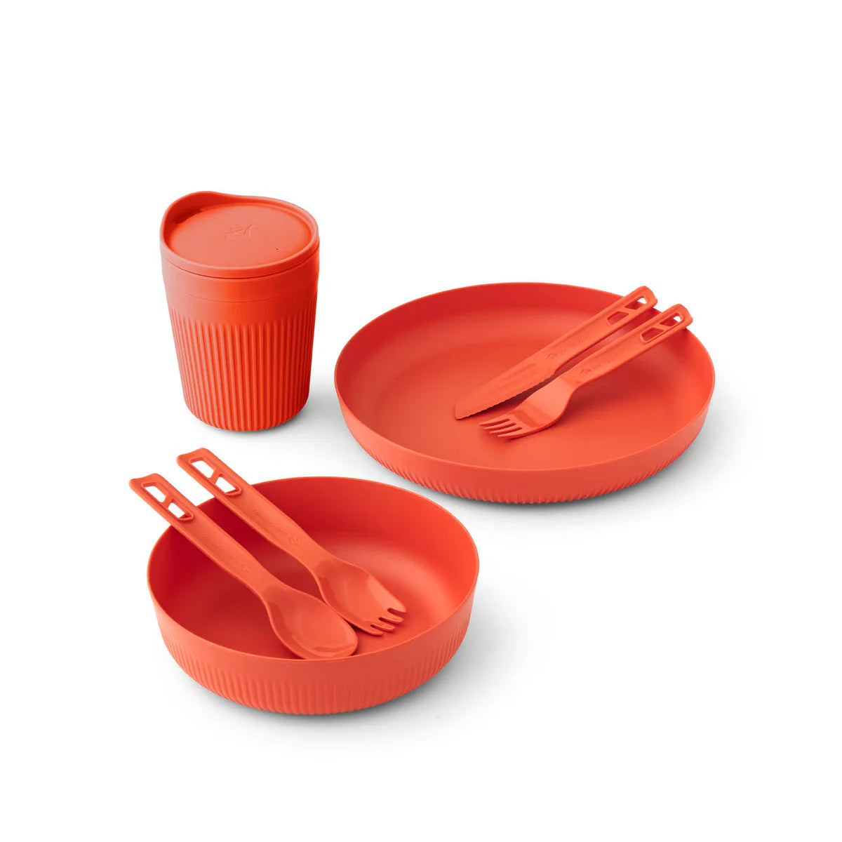 Passage Dinnerware Set - (7 Piece) - Orange