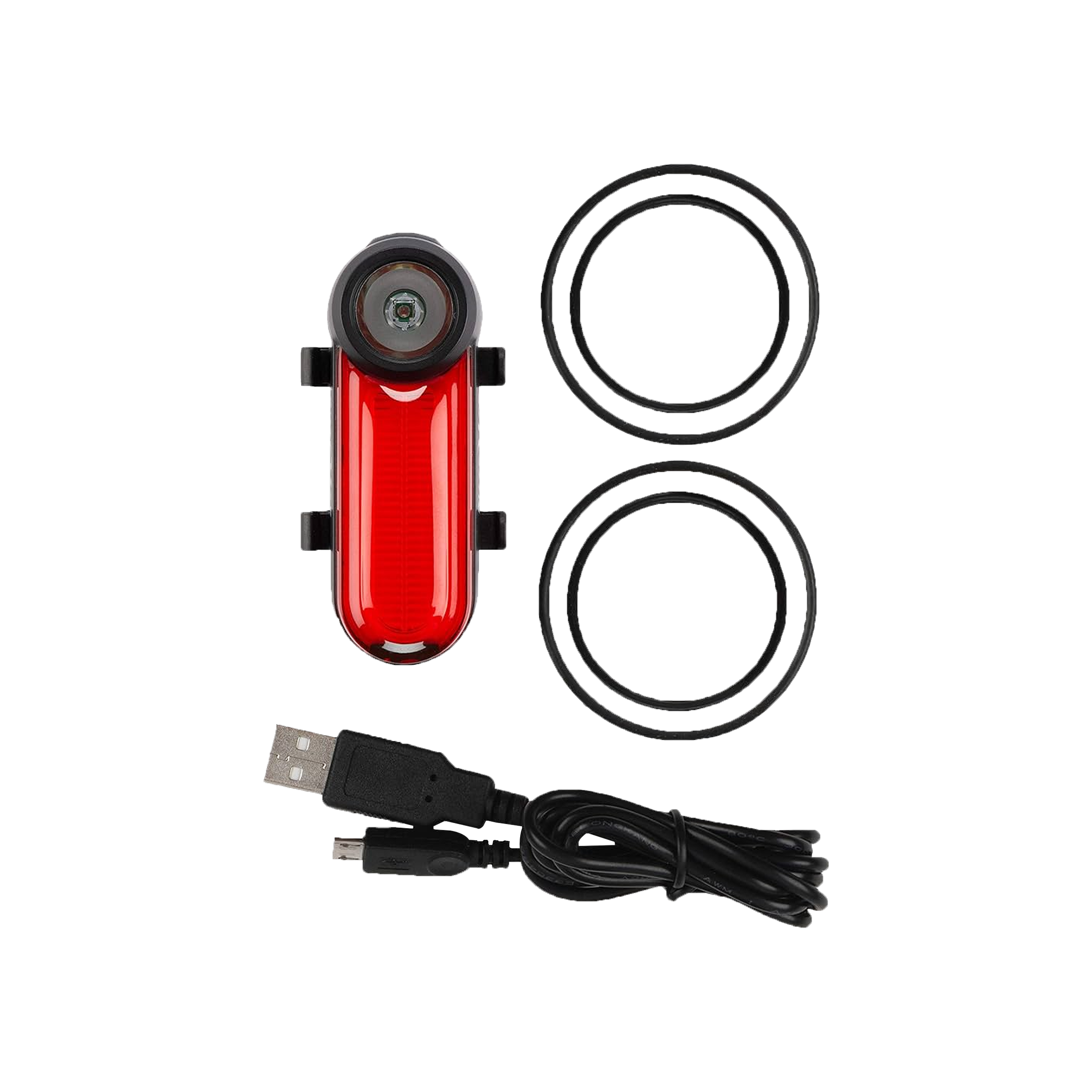 Radiant® 125 Rechargeable Bike Light - Red