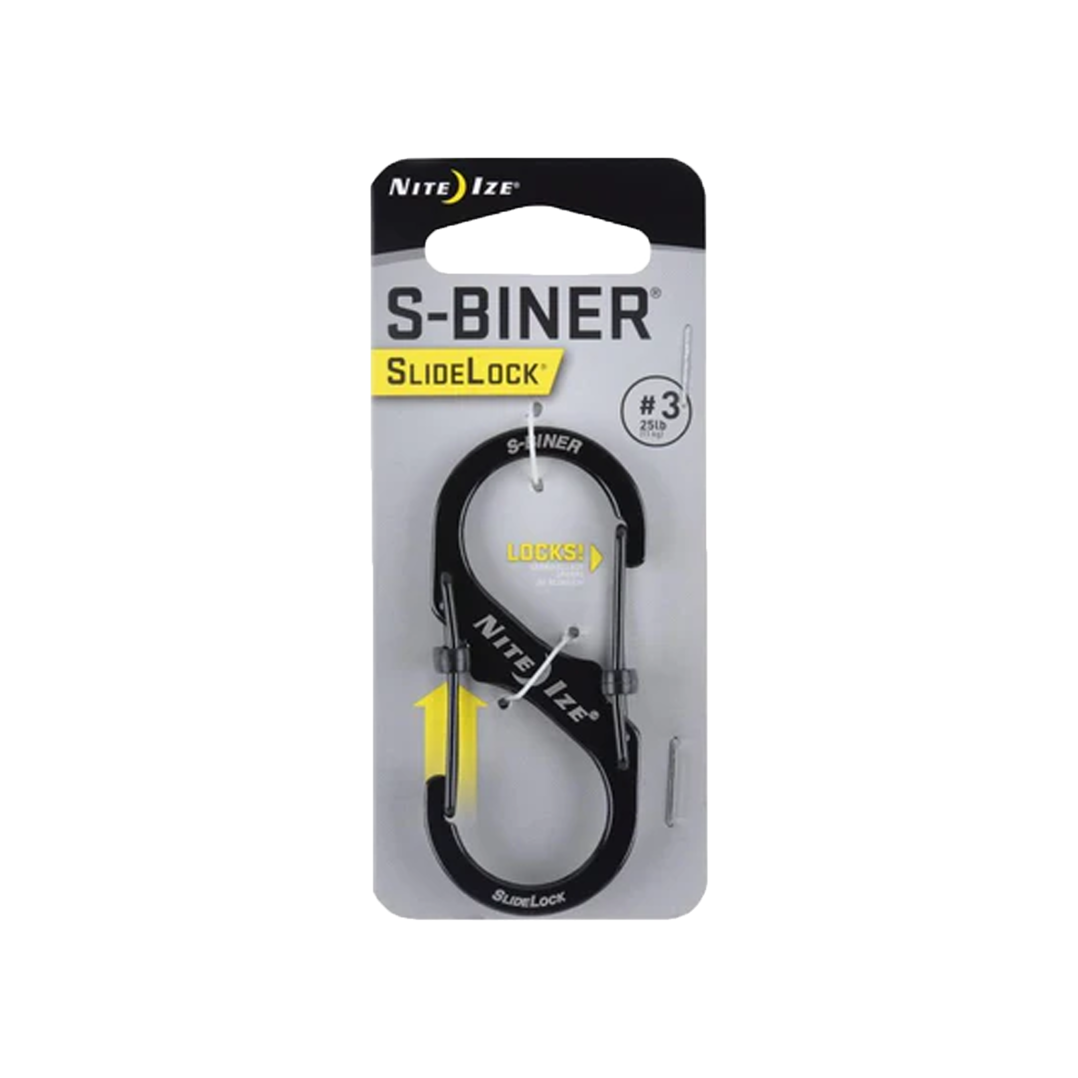 S-Biner Slidelock #3-Black