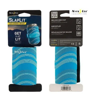 SlapLitTM LED Drink Wrap - Blue