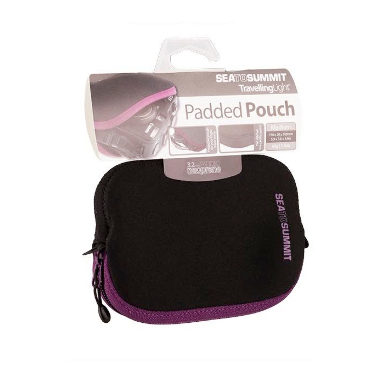 Padded Pouch Medium Berry