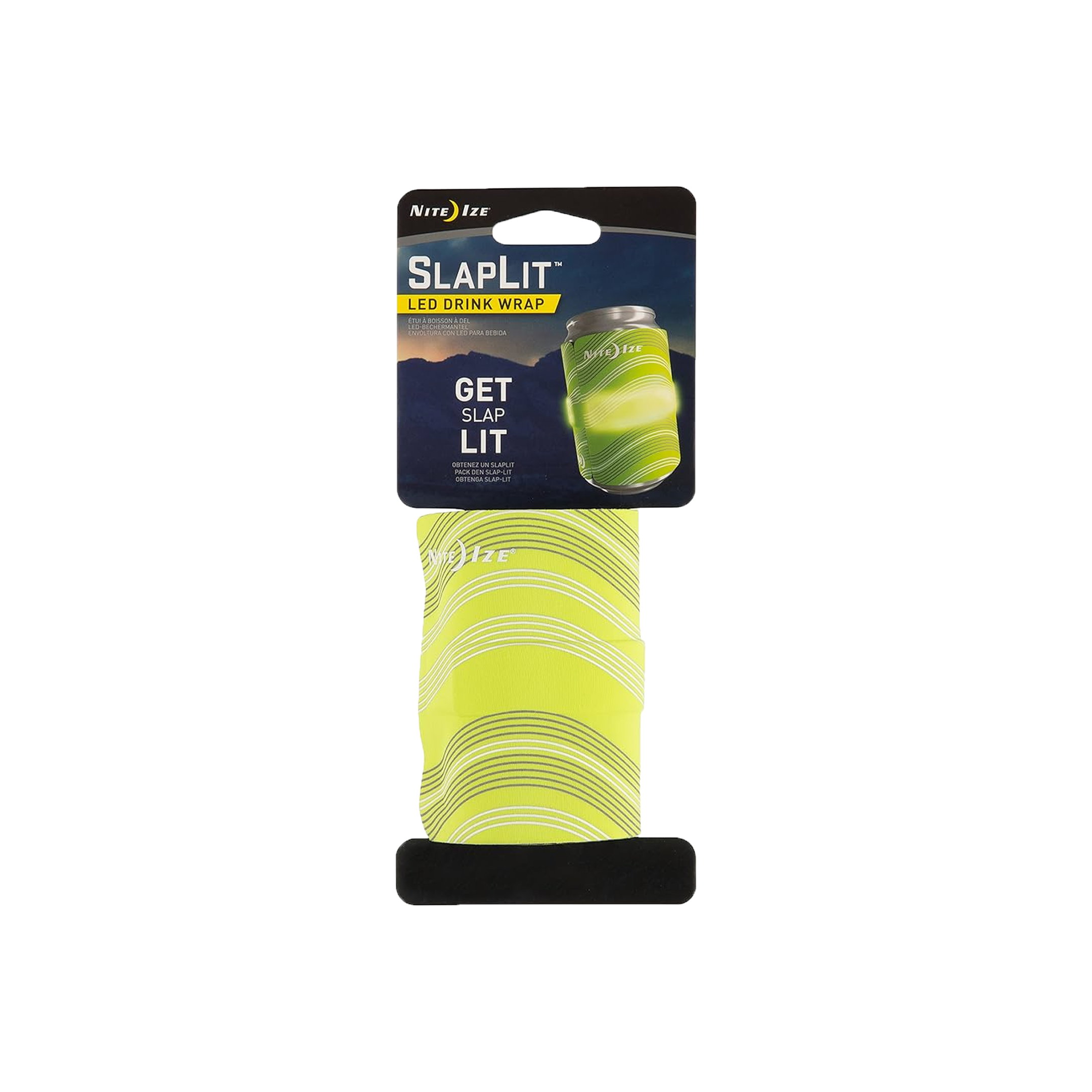 SlapLitTM LED Drink Wrap - Green