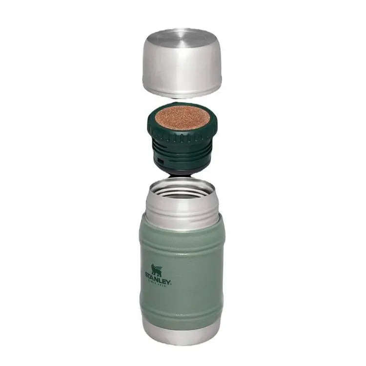 The Artisan Thermal Food Jar 500ml - Hammertone Green